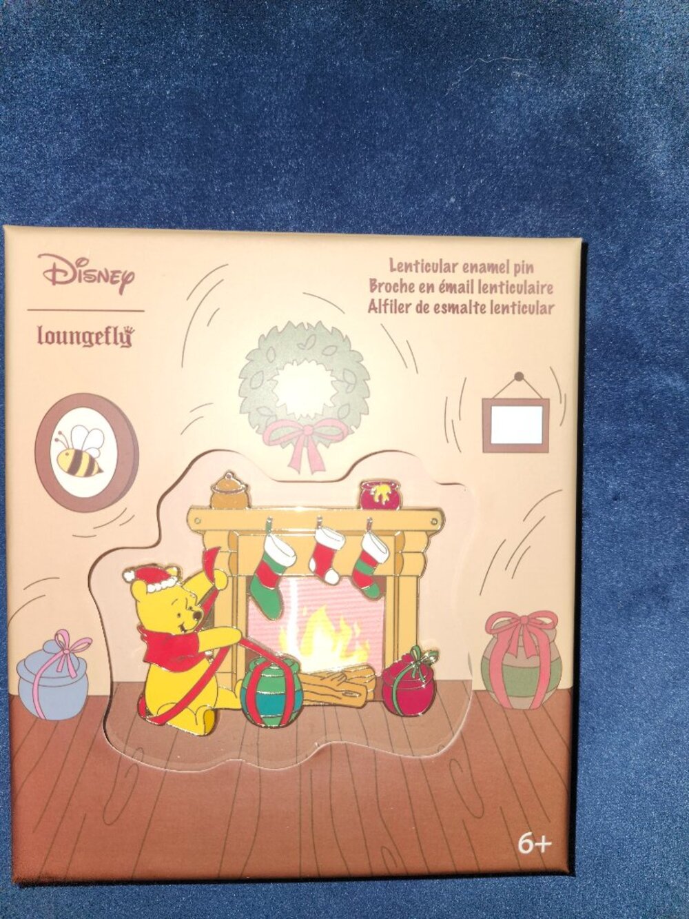 RARE Disney Loungefly Winnie the Pooh Enamel Pin